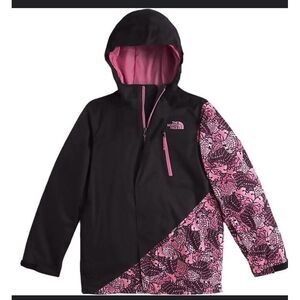 The North Face Abbey Triclimate Girls Large‎ 14-16 Dryvent Shell Only Pink Black